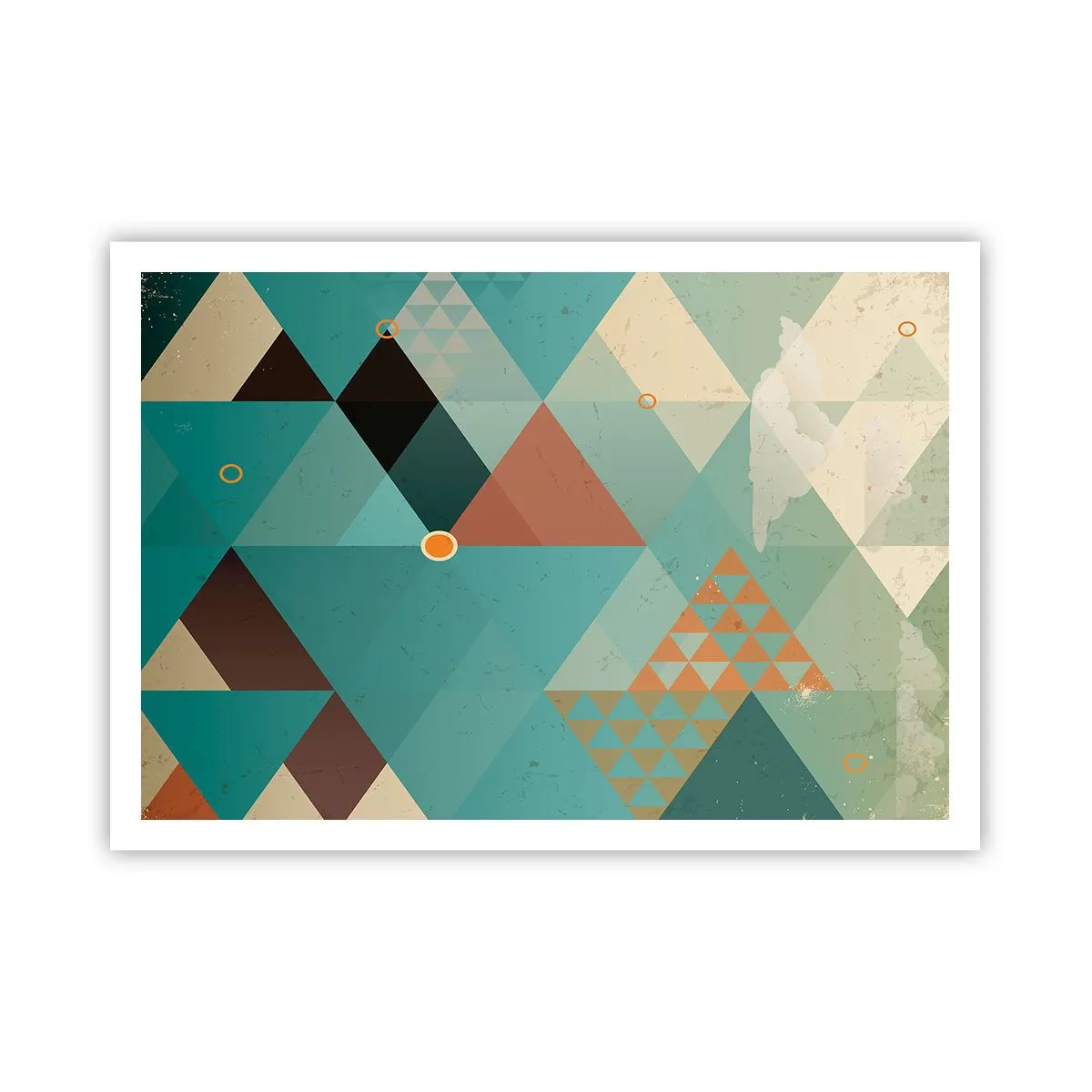 Plakát - Jednota mnohosti, mnohost jednoty - 100x70 cm