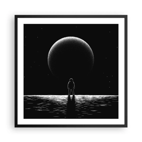 Plakát v černém rámu - Tváři v tvář - 60x60 cm