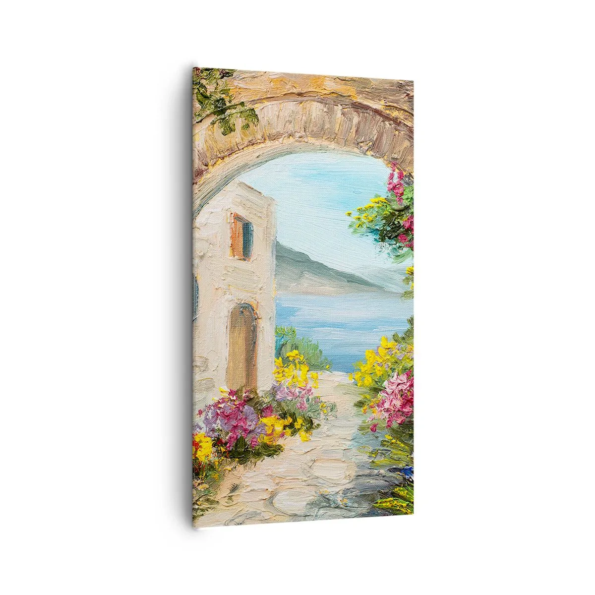 Obraz na plátně - Půvab pobřežní krajiny - 65x120 cm