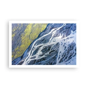 Plakát - Jeskynní malby přírody - 91x61 cm