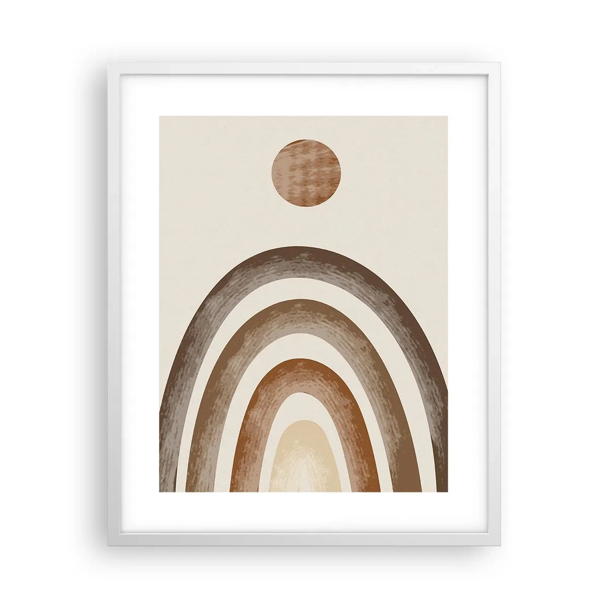 Plakát v bílém rámu - V předaleké galaxii - 40x50 cm