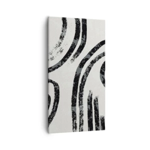 Obraz na plátně - Napůl zastavený - 55x100 cm