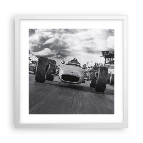 Plakát v bílém rámu - Tohle je síla! - 40x40 cm