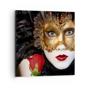 Obraz na plátně - Protože život je velký bál - 70x70 cm