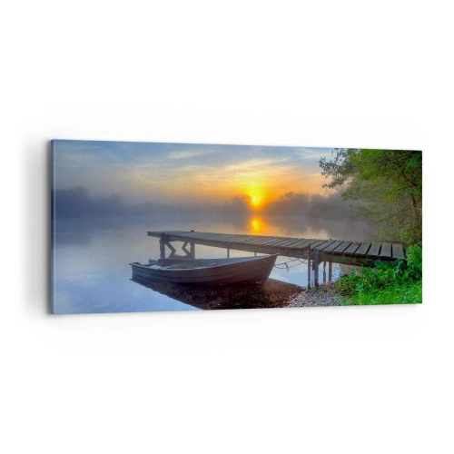 Obraz na plátně - Jak se obyčejné mění na kouzelné - 100x40 cm