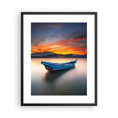 Plakát v černém rámu - Blíží se dobrá noc - 40x50 cm