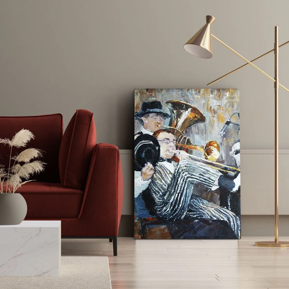 Obraz na plátně - Celý tento jazz - 50x70 cm