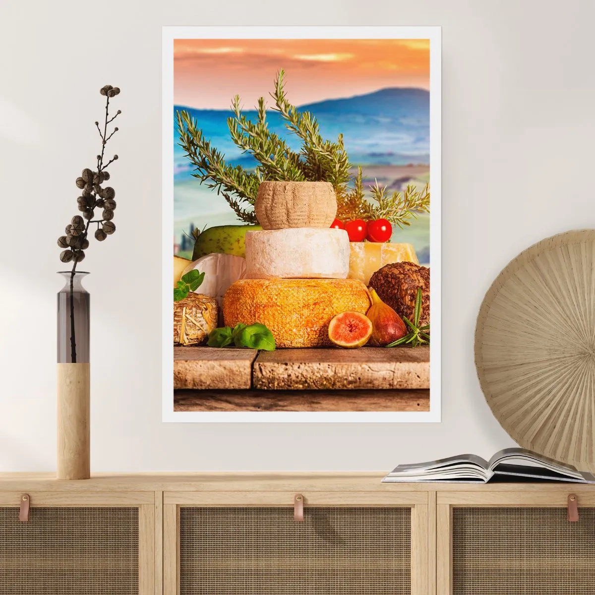 Plakát - Italská radost ze života - 30x40 cm