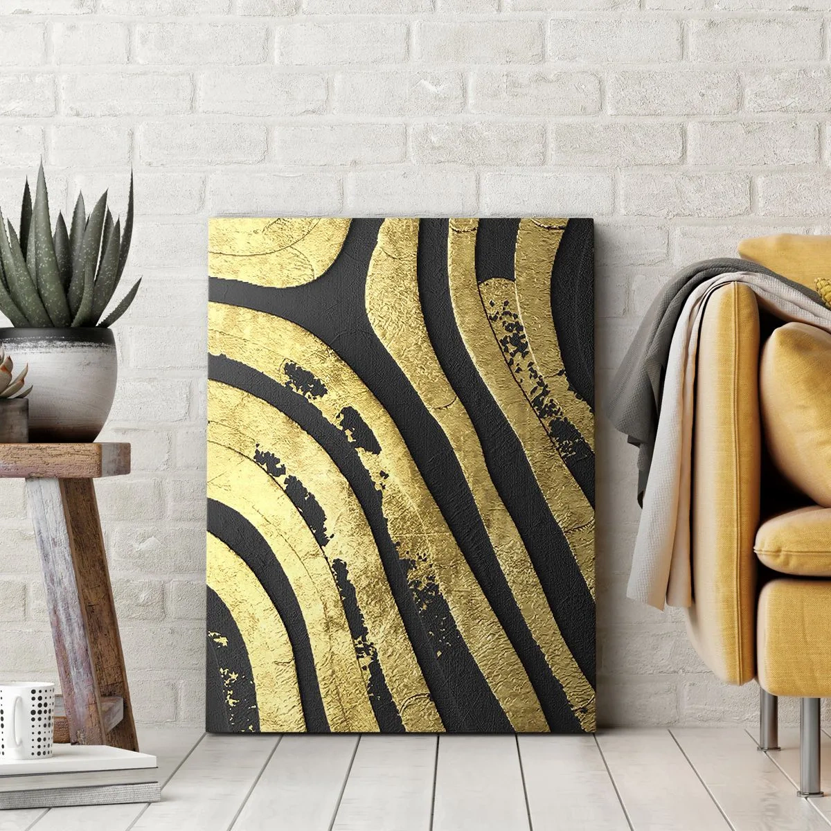 Obraz na plátně - Vše plyne - 55x100 cm