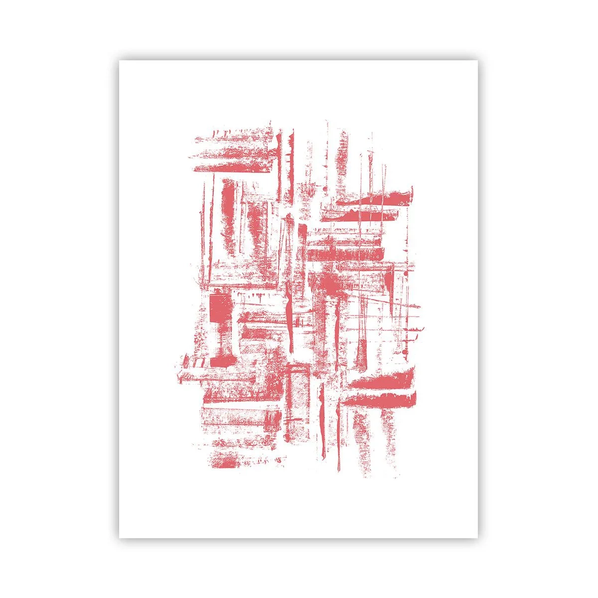 Plakát - Červené město - 30x40 cm