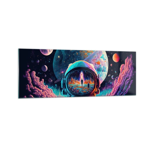 Obraz na skle - Filosofům se to ani nesnilo - 140x50 cm