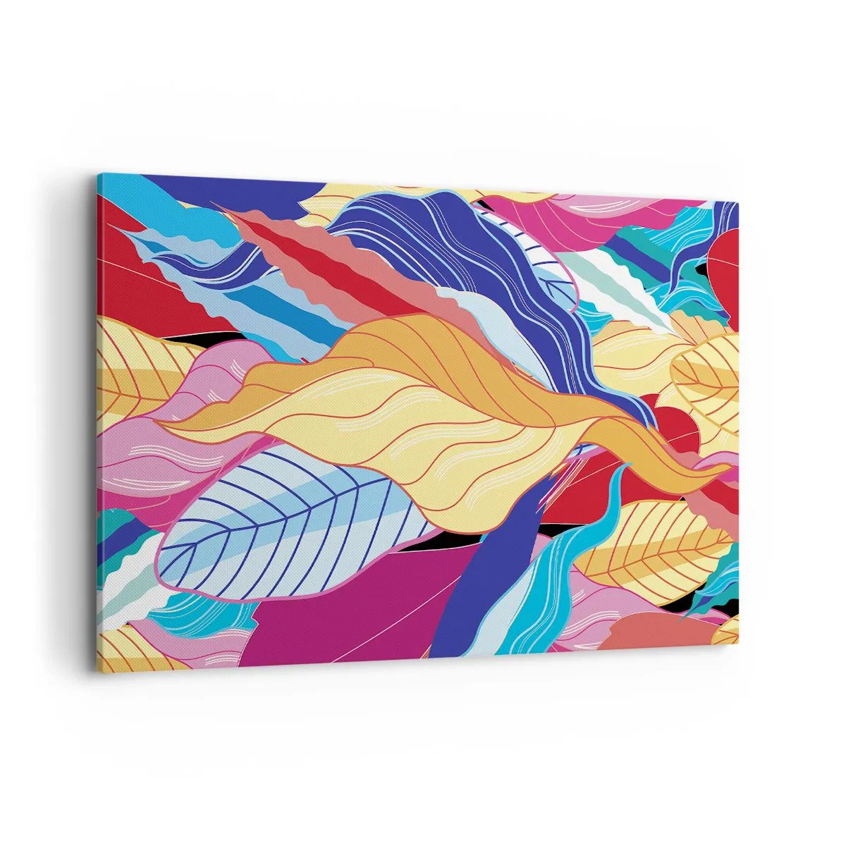 Obraz na plátně - Barevný nepořádek - 120x80 cm