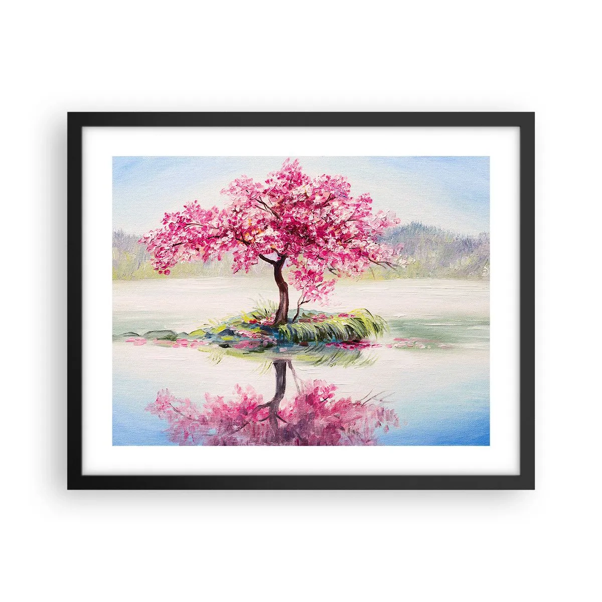 Plakát v černém rámu - Svátek jara - 50x40 cm