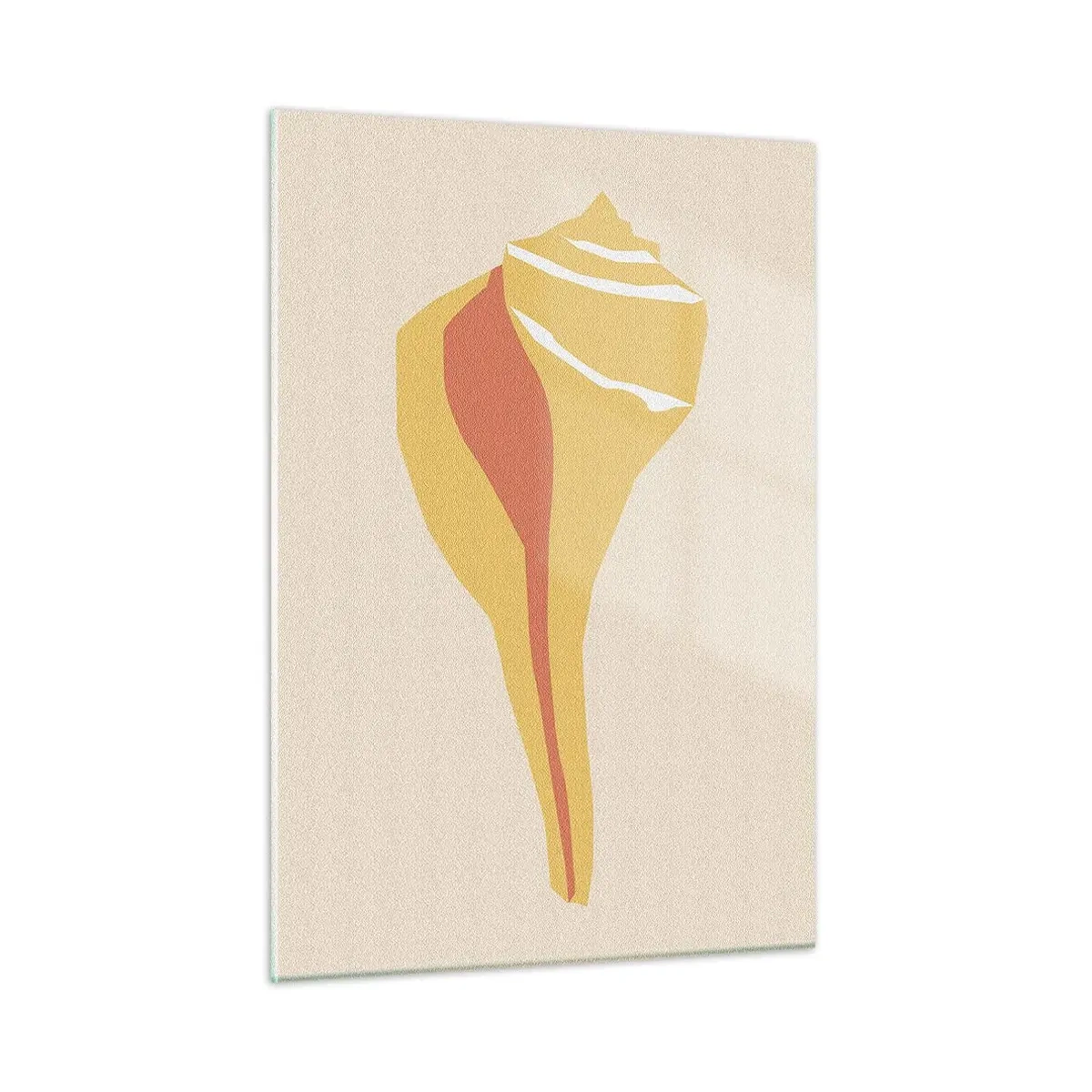 Obraz na skle - Organická abstrakce – růst - 50x70 cm