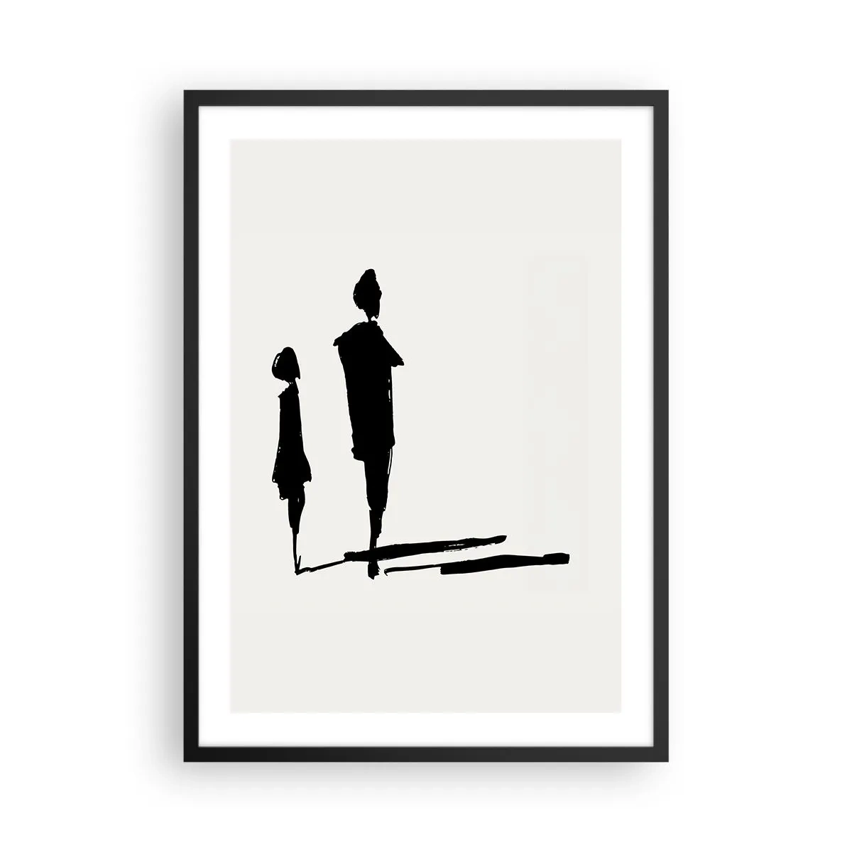 Plakát v černém rámu - Určitě spolu? - 50x70 cm
