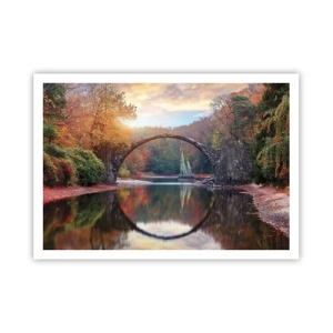 Plakát - Za zrcadlem - 100x70 cm