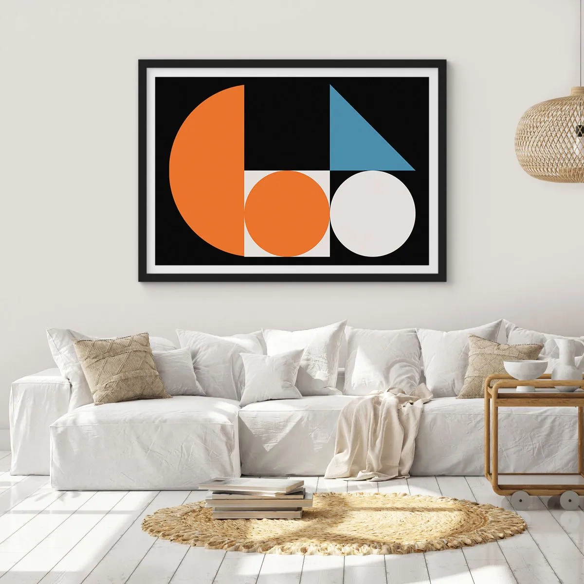Plakát v černém rámu - Figurínový systém - 70x50 cm