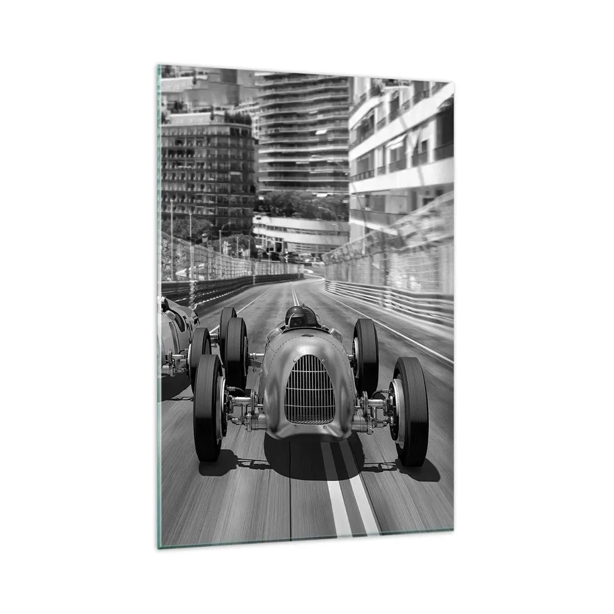 Obraz na skle - Kdysi dávno v Monte Carlu - 80x120 cm