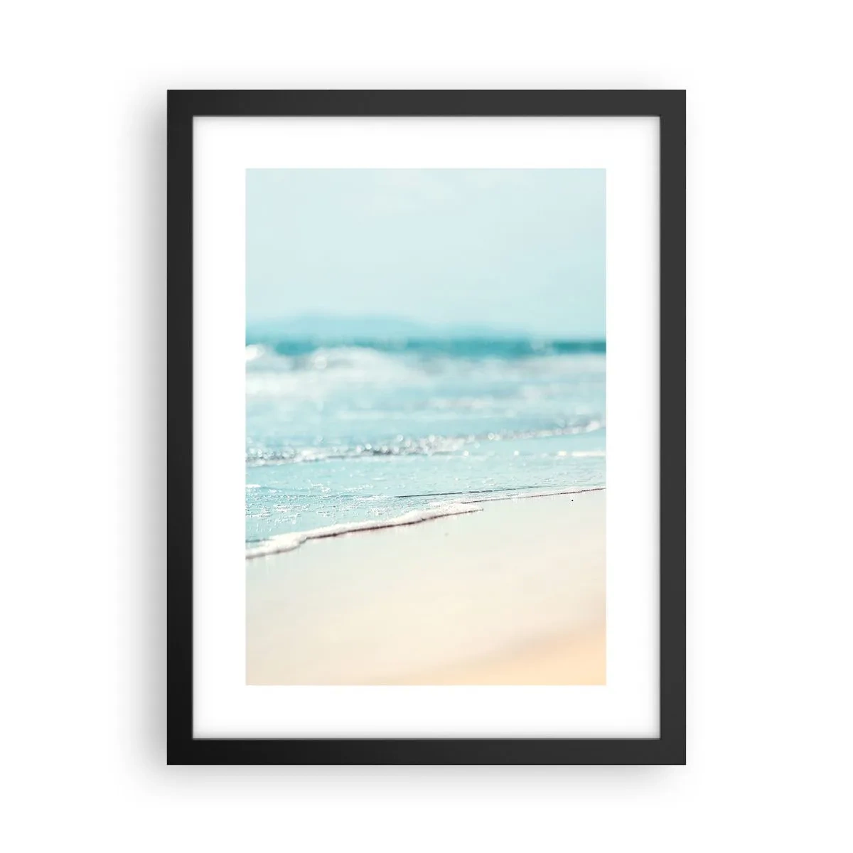 Plakát v černém rámu - Teplo a hluk - 30x40 cm