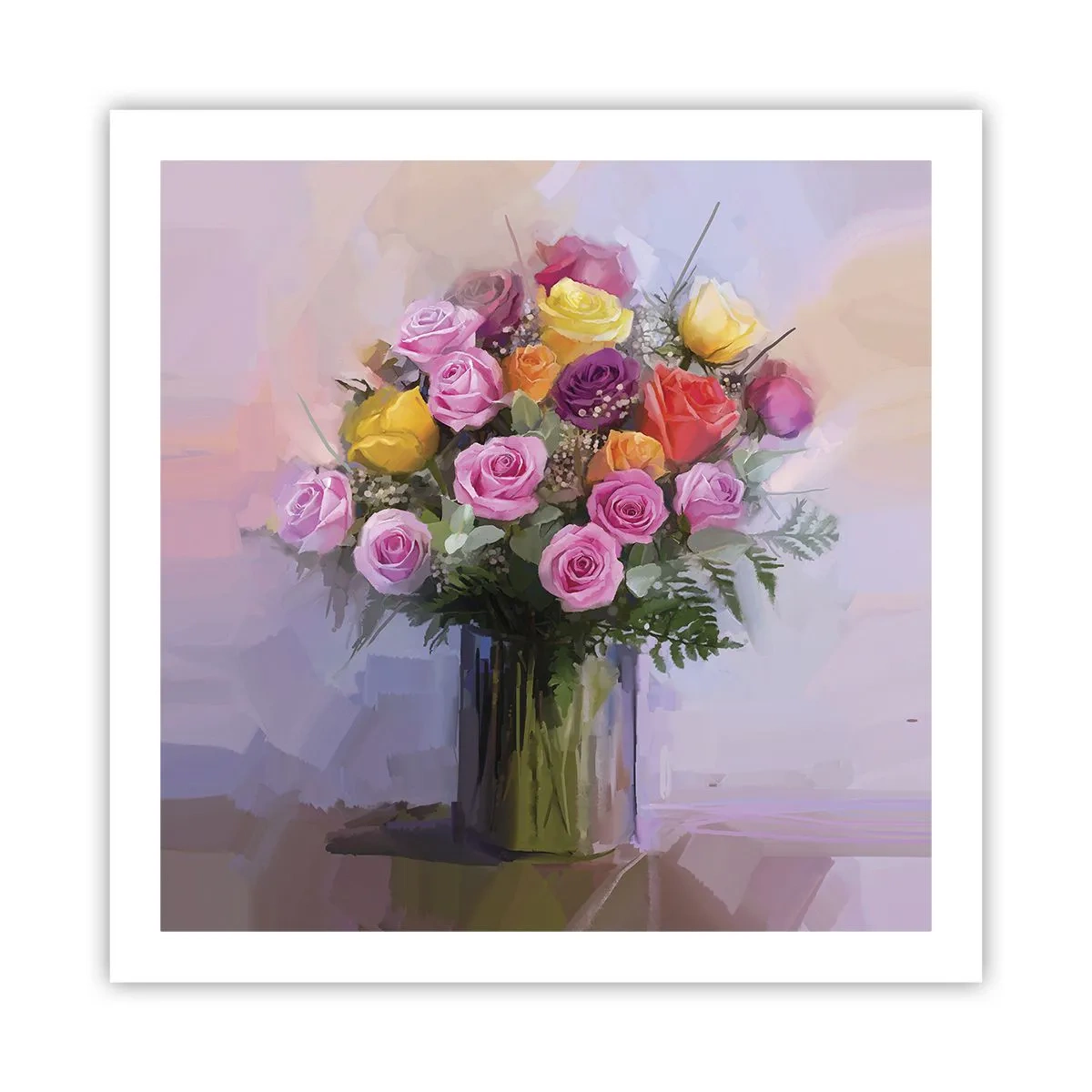 Plakát - Zachycená krása - 60x60 cm