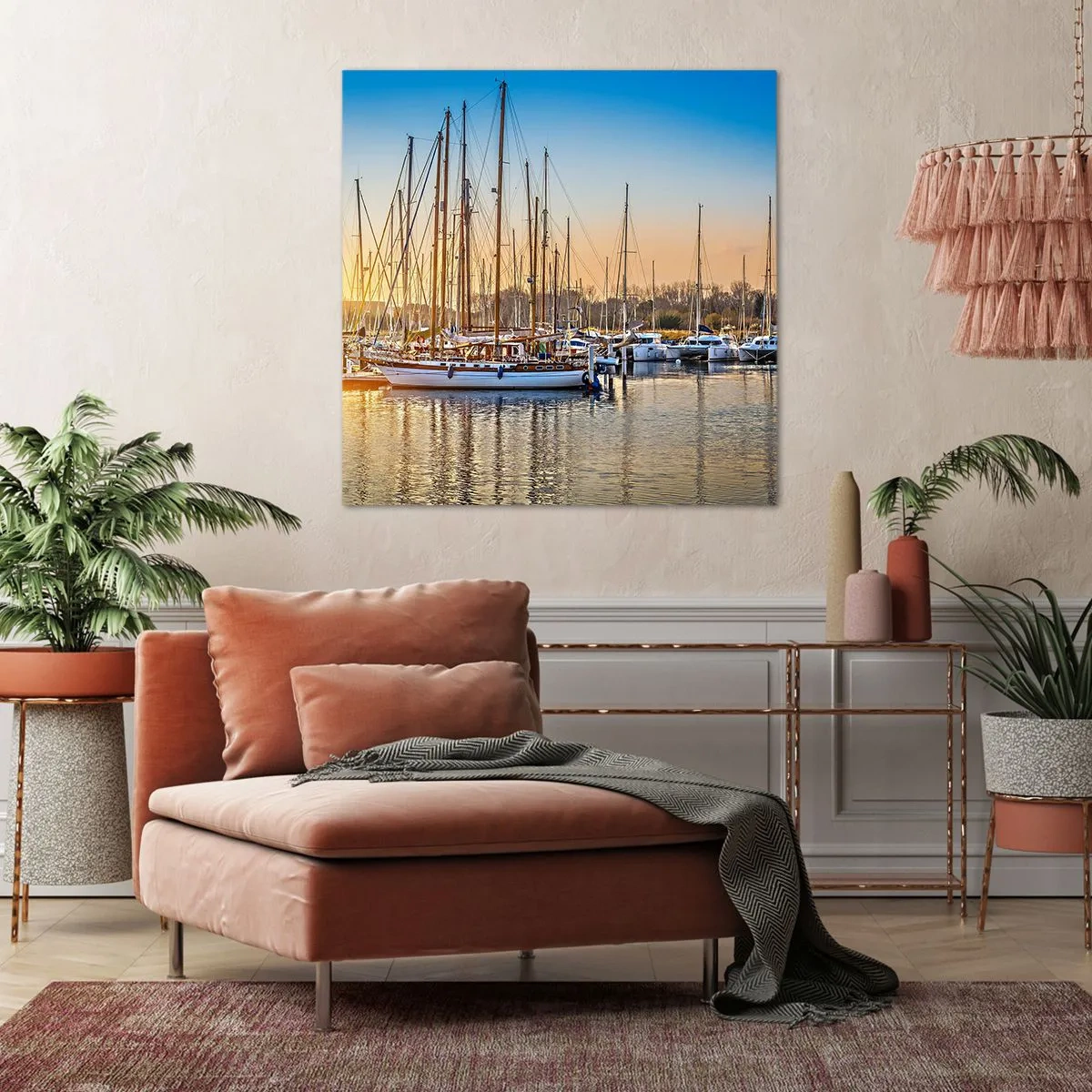 Obraz na plátně - Vítr musí taky spát - 60x60 cm