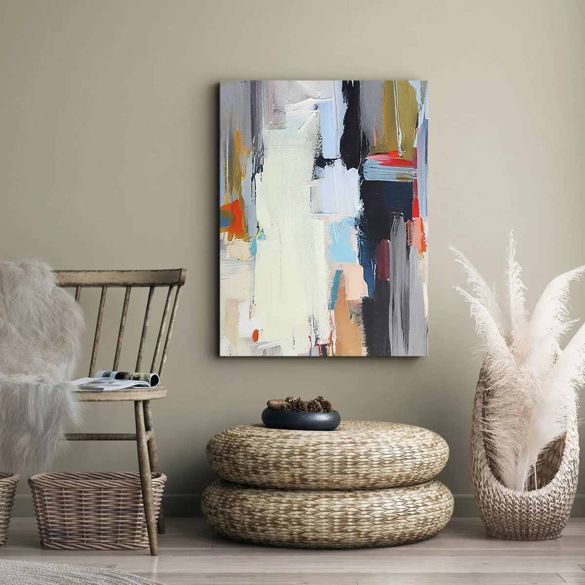 Obraz na plátně - Nějaký způsob? - 80x120 cm