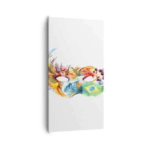 Obraz na plátně - Brazílie vítá sambou - 65x120 cm