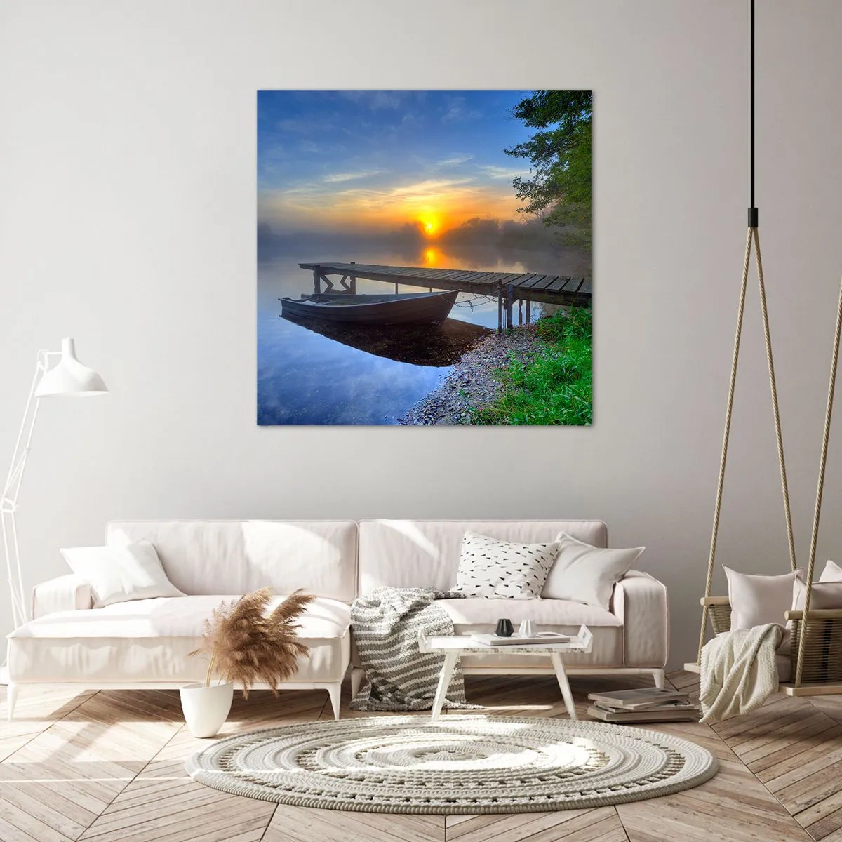 Obraz na plátně - Jak se obyčejné mění na kouzelné - 70x70 cm