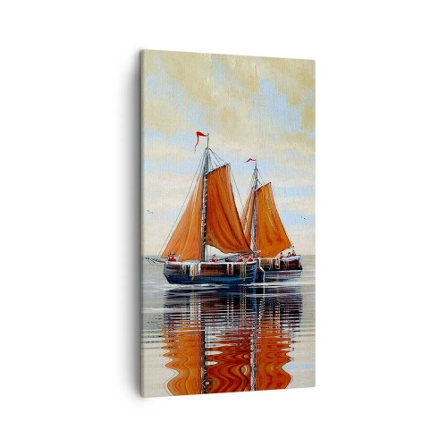 Obraz na plátně - Pluj, námořníku… - 45x80 cm