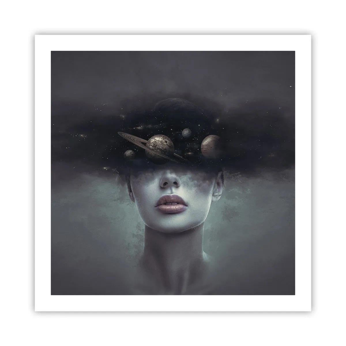 Plakát - A planety… - 60x60 cm