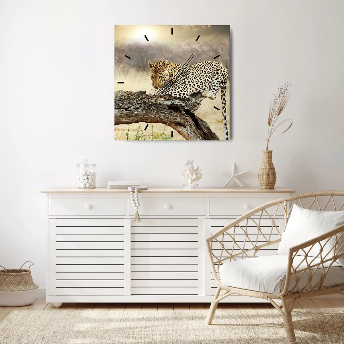 Nástěnné hodiny - Chodím vlastními cestami - 40x40 cm