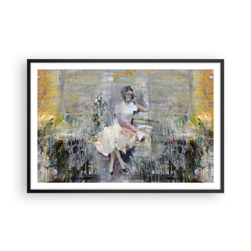 Plakát v černém rámu - Klasická a moderní - 91x61 cm