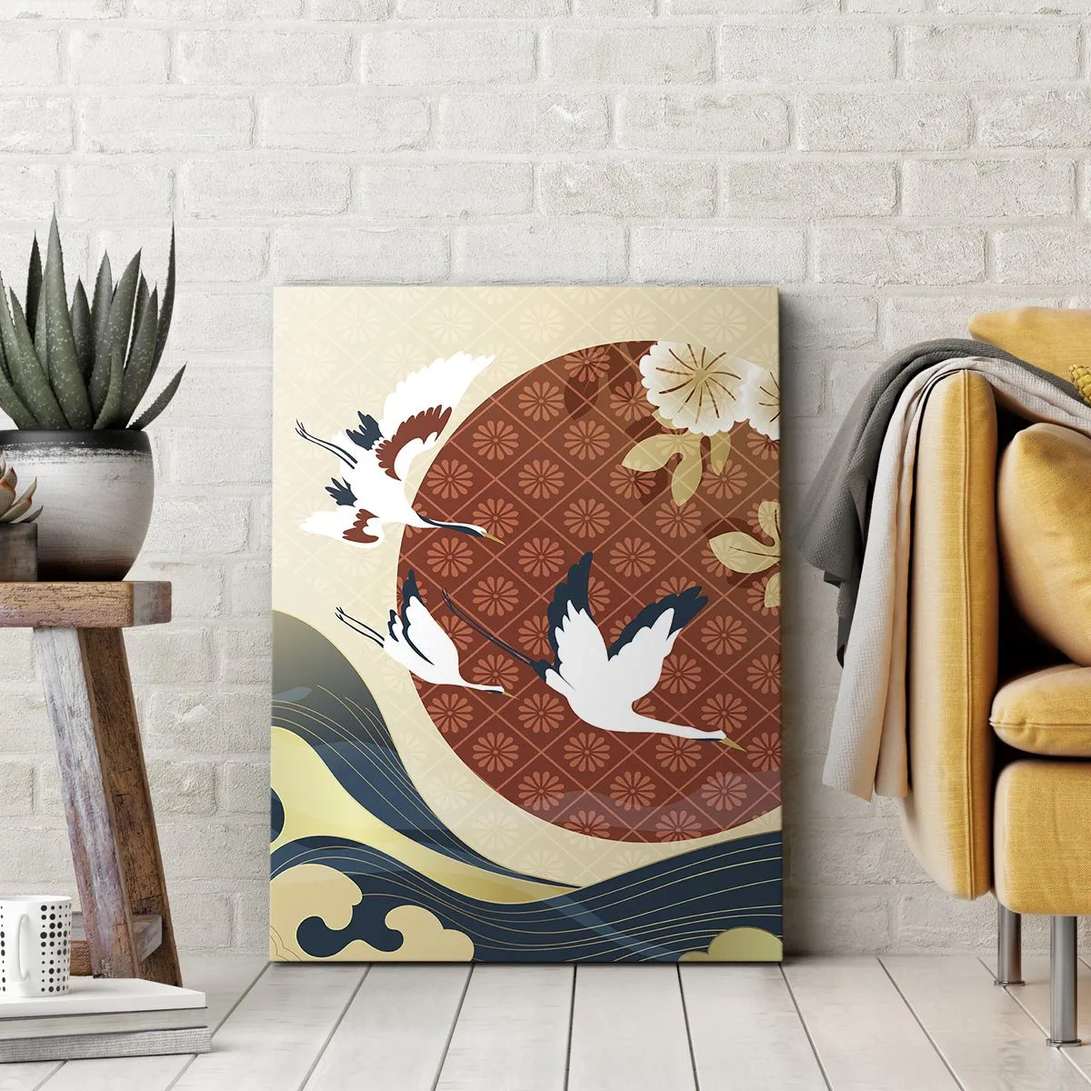 Obraz na plátně - Japonská pohádka - 55x100 cm