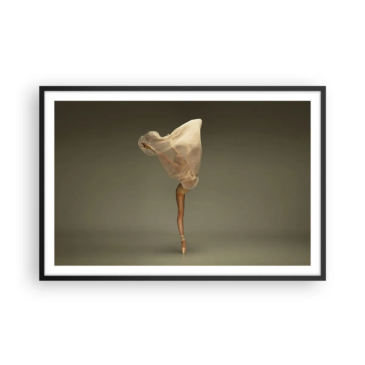 Plakát v černém rámu - Hned poletí - 91x61 cm