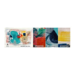 Vzor Fototapety Premium Sand - Barevná hra - Abstrakce, Barvy, Kus - 100x30 cm
