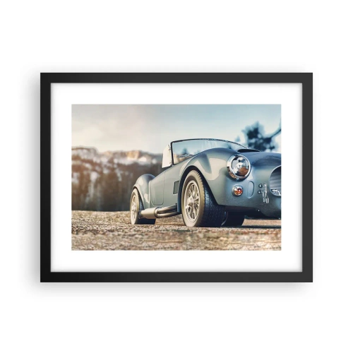 Plakát v černém rámu - Protože na stylu záleží - 40x30 cm