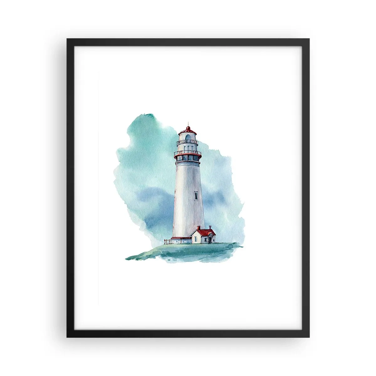 Plakát v černém rámu - Něžná sestra blankytu - 40x50 cm