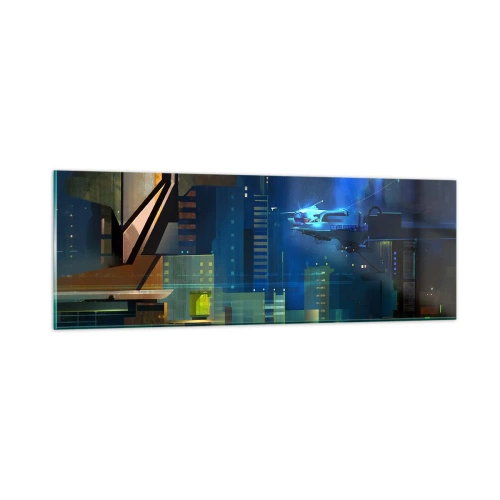 Obraz na skle - V blízké budoucnosti - 90x30 cm