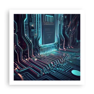 Plakát - Jen tak přemýšlím… - 60x60 cm