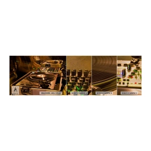 Vzor Fototapety Premium Canvas - Cítíš tu sílu? - Hudba, DJ, Vinyl - 100x30 cm