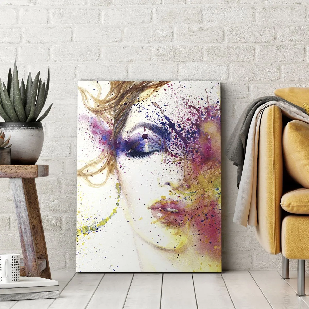 Obraz na plátně - Duhová závrať - 50x70 cm