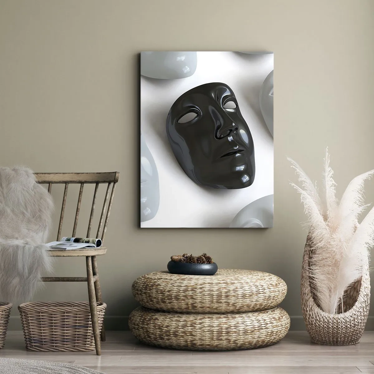 Obraz na plátně - Jak se odlišit? - 80x120 cm