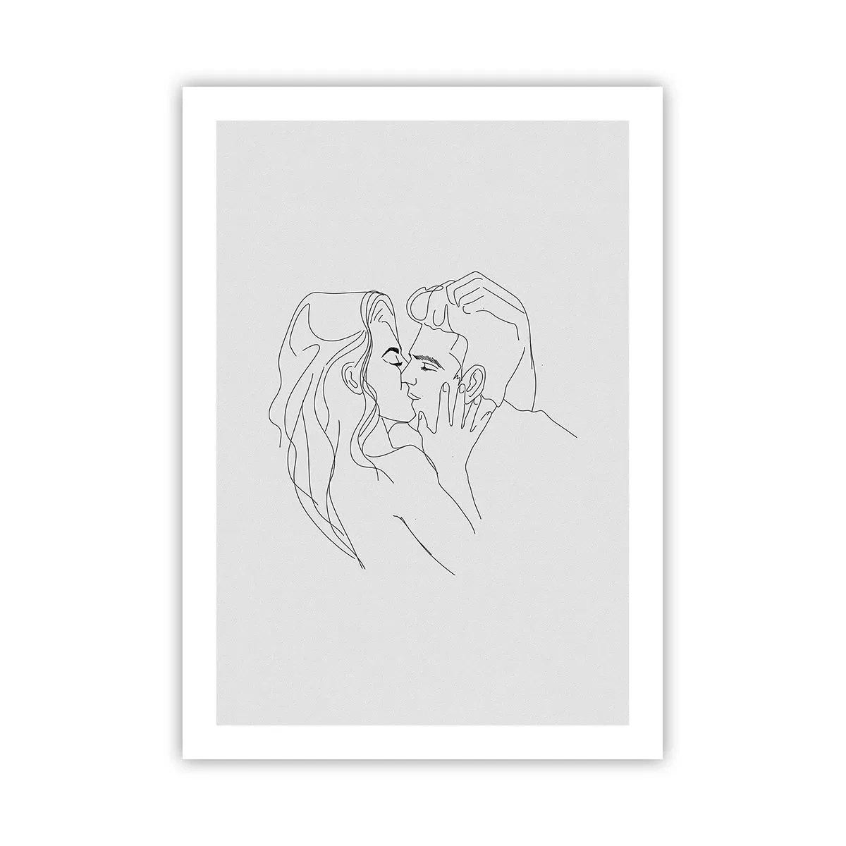 Plakát - Jedním tahem - 50x70 cm