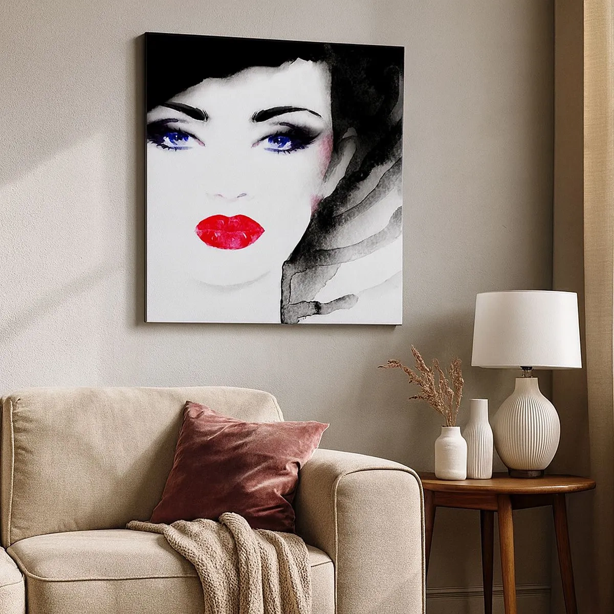 Obraz na plátně - Odhání a přivolává - 30x30 cm