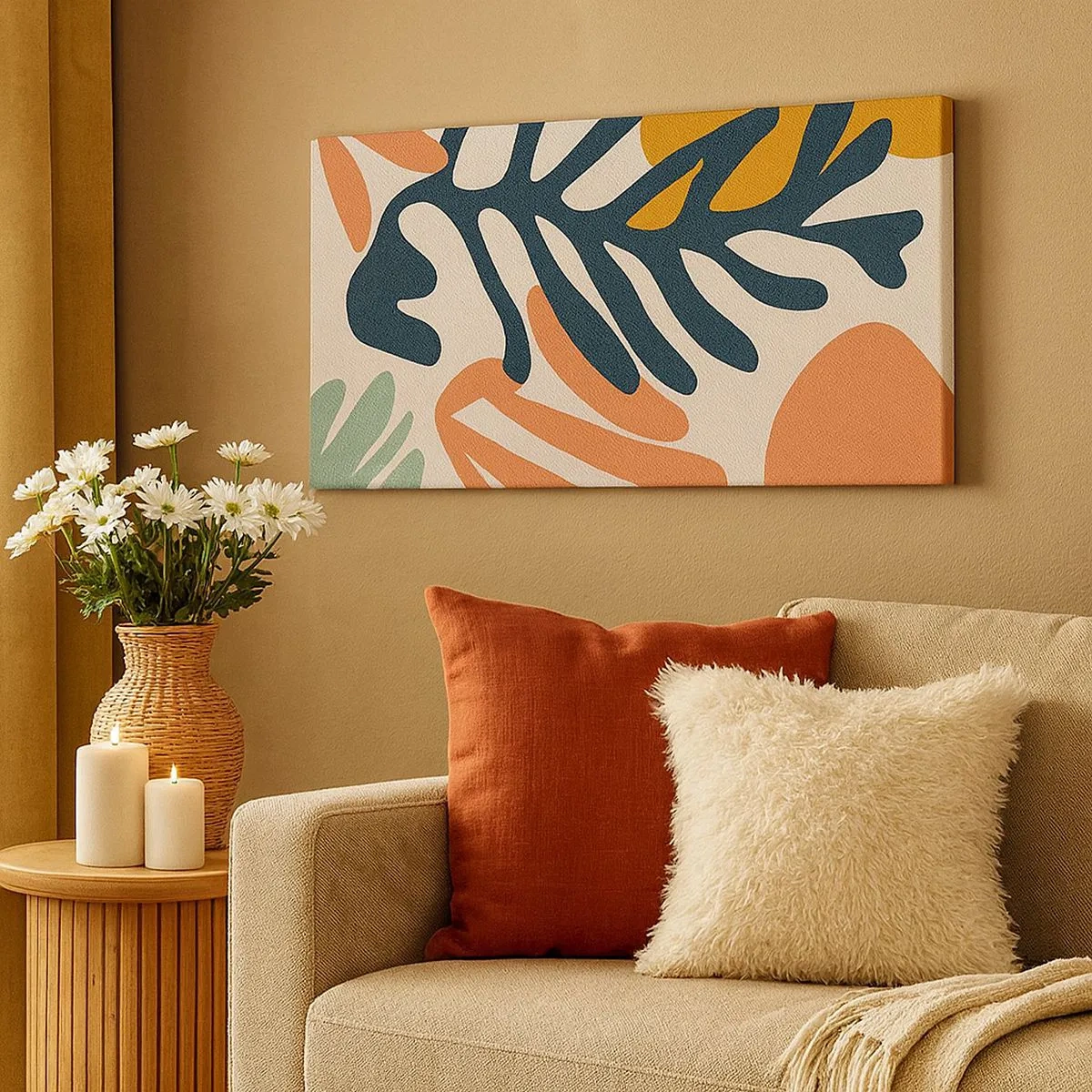 Obraz na plátně - Korálová moře - 100x40 cm