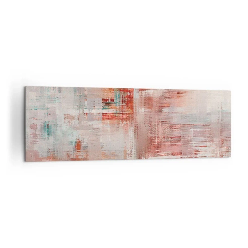 Obraz na plátně - Zamlžené. Ale růžové - 160x50 cm