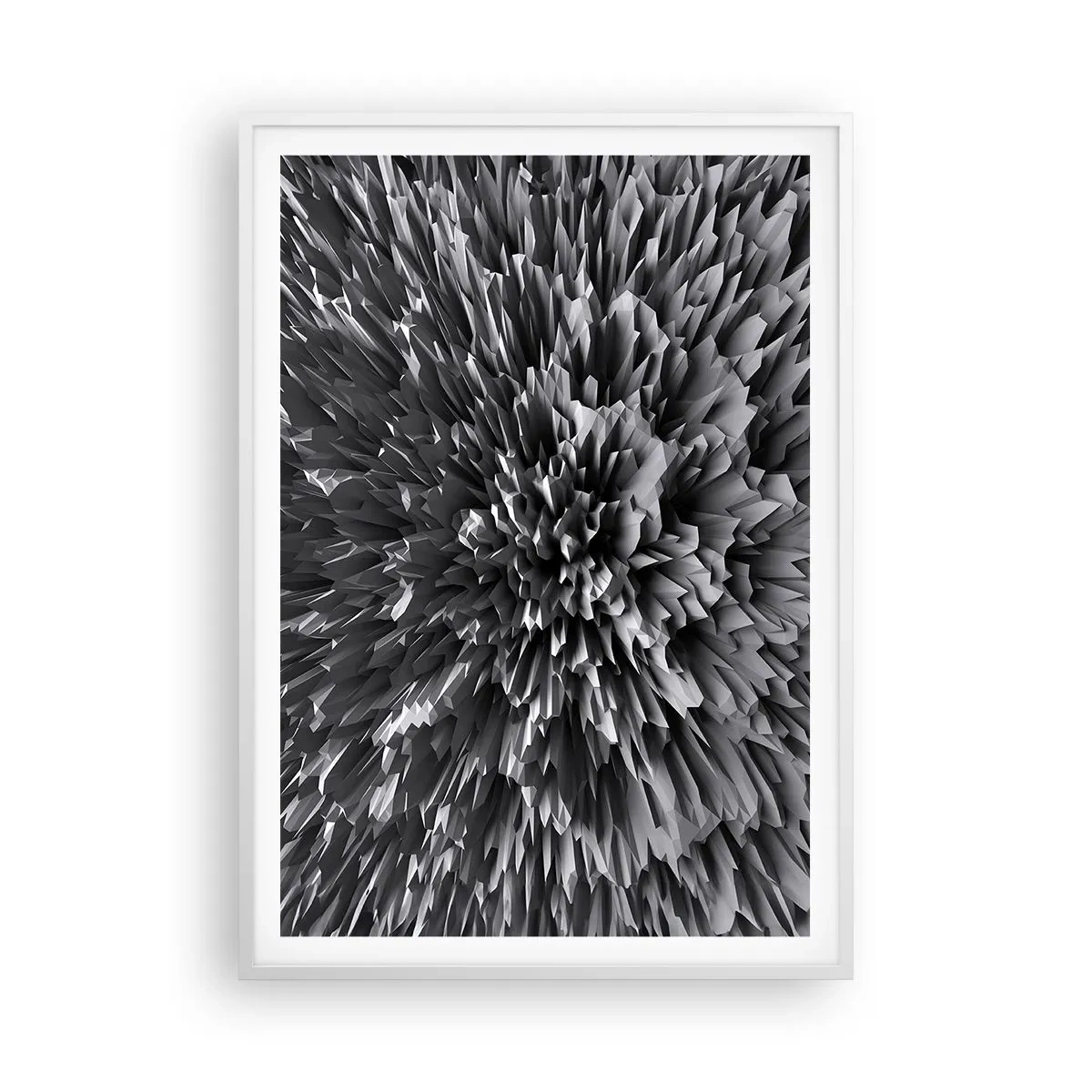 Plakát v bílém rámu - Ostřejší to už nebude - 70x100 cm