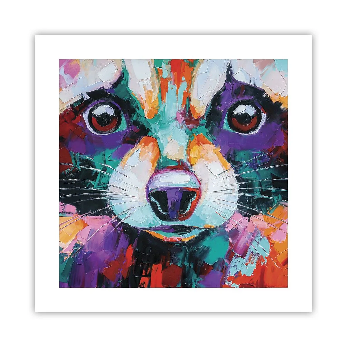 Plakát - Pouze dobré emoce - 40x40 cm