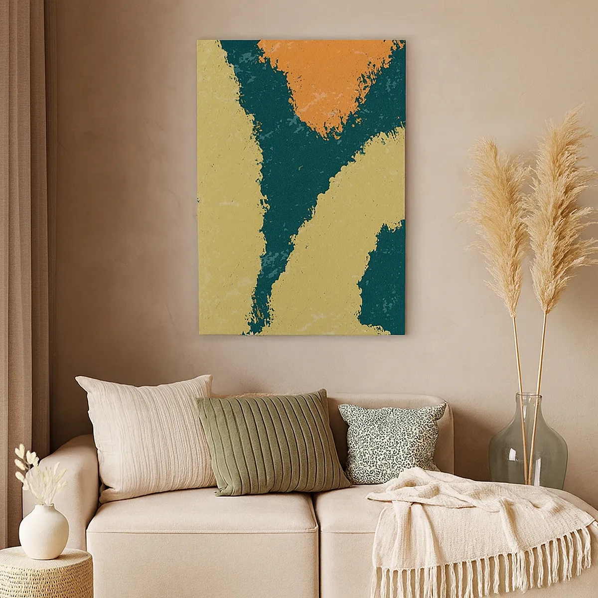 Obraz na plátně - Abstrakce – zpomalený pohyb - 50x70 cm