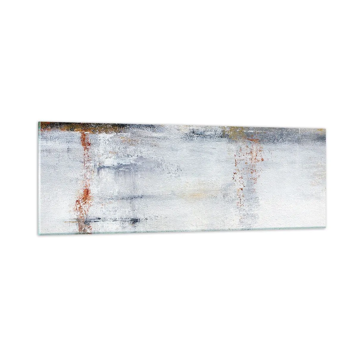 Obraz na skle - Za závojem vzduchu - 90x30 cm